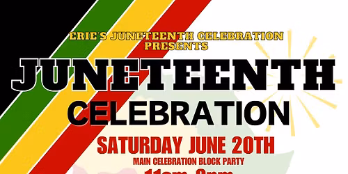 Erie\u2019s Juneteenth Celebration
