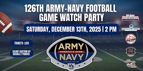 \ud83c\udfc8 126th Army\u2013Navy Game Watch Party at OCC Road House