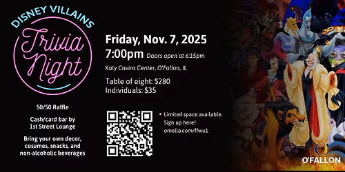Trivia Night - Disney Villains