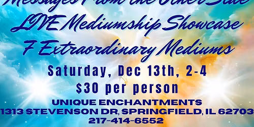 Messages From the Other Side: LIVE Mediumship Showcase