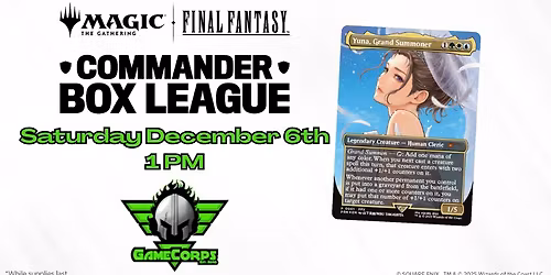 Final Fantasy Holiday Commander Box League