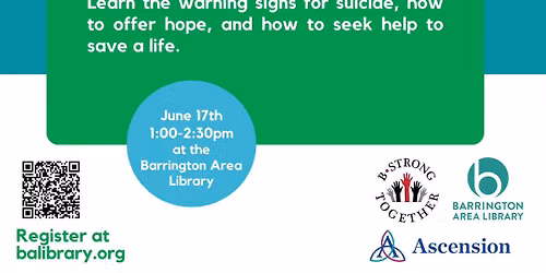 QPR Suicide Intervention & Prevention Training