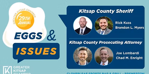 Eggs & Issues: Kitsap County Sheriff & Prosecuting Attorney
