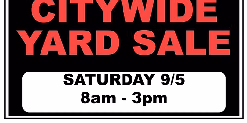 Citywide Yard Sale