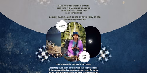 Full Moon Nepali Singing Bowl Sound Bath \u2013 Kasa Experience