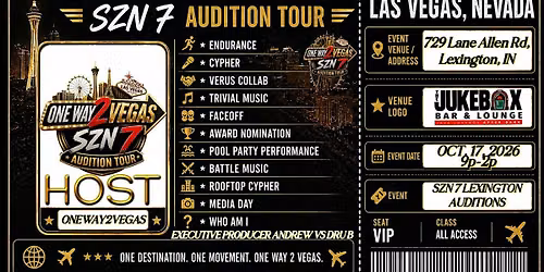 ONE WAY 2 VEGAS SZN 7 LEXINGTON AUDITIONS #SITUATIONCHANGERS