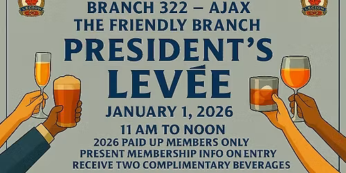 Branch 322 Presidents Levee