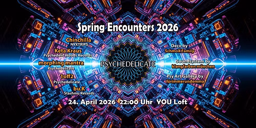 Psychedelicate - Spring Encounters 2026