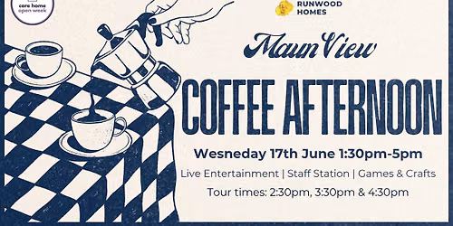 Care Home Open Week: Coffee Afternoon\ud83e\uded6