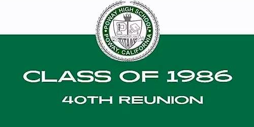 PHS Class of 86 - 40th Reunion