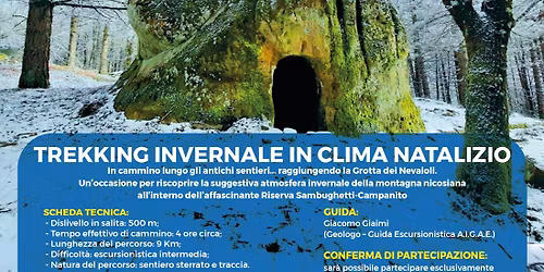 Natale in Montagna - Trekking invernale - Nicosia (En)