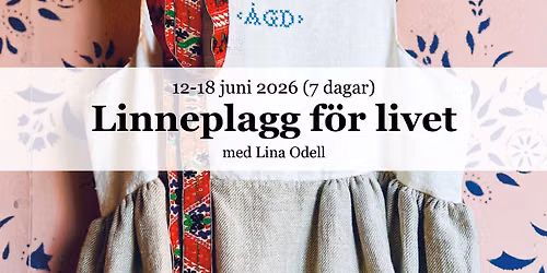 Linneplagg f\u00f6r livet 2026 med Lina Odell!