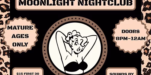 SAFARI PARTY + ANIMAL PRINT\/MAY 15TH\/MOONLIGHT NIGHTCLUB