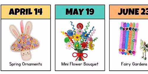 June Craft Club at Hattie's Coffee House