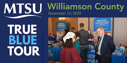 Williamson County MTSU True Blue Tour