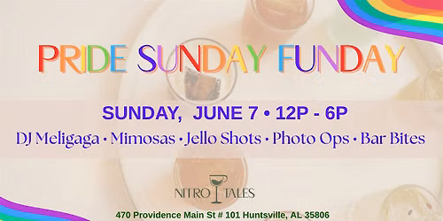 Pride Sunday Funday at Nitro Tales