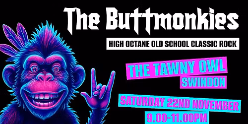The Buttmonkies - The Tawny Owl, Swindon