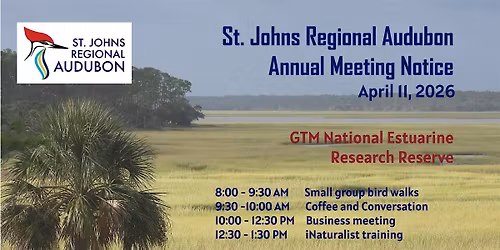 St. Johns Regional Audubon Annual Meeting