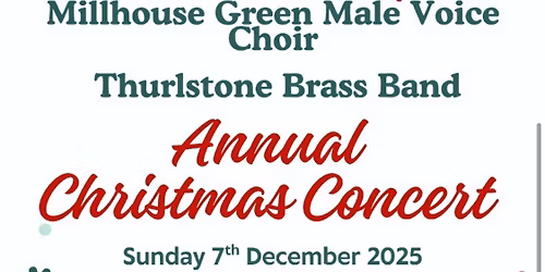 Christmas concert - MGMVC and Thurlstone Brass Band
