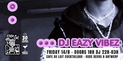Bounce Back - oldskool hiphop\/RnB\/dancehall @ Cafe Au Lait 