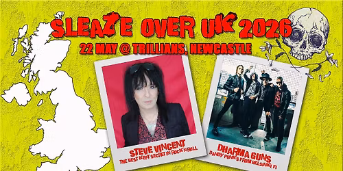 Dharma Guns (FI) & Steve Vincent Band UK Tour at Trillians