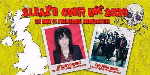 Dharma Guns (FI) & Steve Vincent Band UK Tour at Trillians