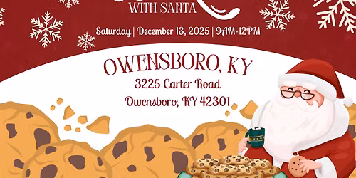 Cookies with Santa- Wright Implement Owensboro, KY 