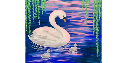 Once Upon a Swan - Paint and Sip in Sacramento | Classpop!\u2122