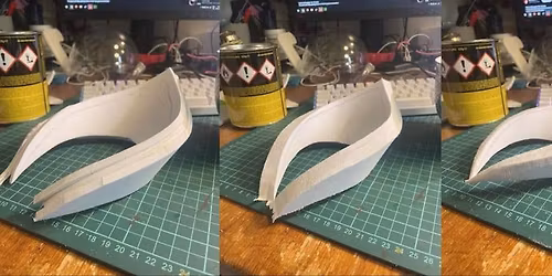 Cosplayworkshop: Overflatebehandling av props