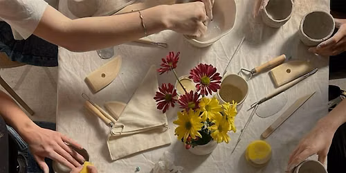 Sip, Snack & Create: Pottery Picture Frame Workshop