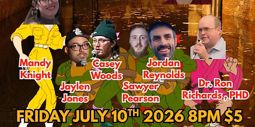 $5 Comedy Showcase Headlined by Derek Zeiba, Hosted By Nathaniel Allen