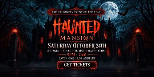 Haunted Mansion | Pre Halloween Event Of The Year
