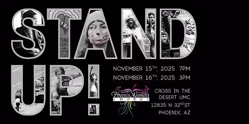Phoenix Women\u2019s Chorus Presents Stand Up!