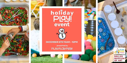 Play Play Play! Holiday PLAY Event \u2603\ufe0f