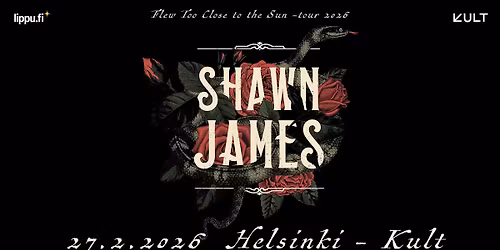 KULT live: Shawn James (US) - Flew Too Close To The Sun 