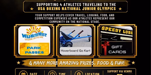 Sooland Jr Boxing Club's Fundraiser & Raffle Event \u2728\ufe0f