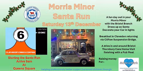 Morris Minor Charity Santa Run