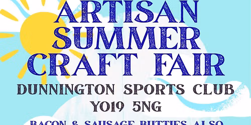 Artisan Summer Craft Fair