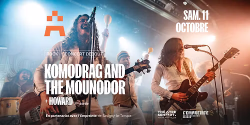 Komodrag and the Mounodor + Howard au Théâtre-Sénart