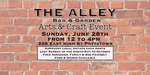 The Alley Arts & Craft June Event