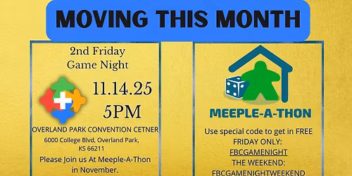 Second Friday at Meeple-A-Thon