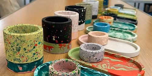 Craft & Sip Jesmonite Mix & Match Workshop  in BEVERLEY with Objectify