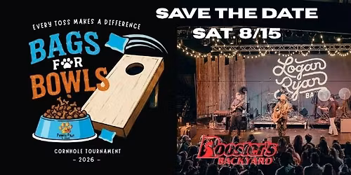 2nd Annual Bags For Bowls Cornhole Tournament and Benefit Concert Ft. The Logan Ryan Band