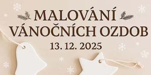 🎨 Malování vánočních ozdob pro děti