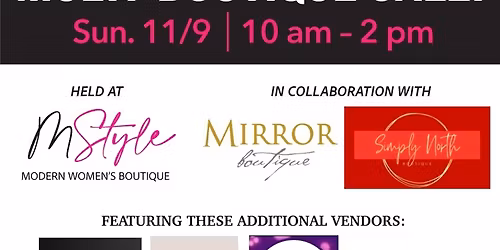 Multi-Boutique Blowout Sale