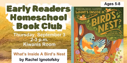 Early Readers Homeschool Book Club