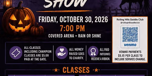 RHSC Annual Charity Halloween Costume Show 