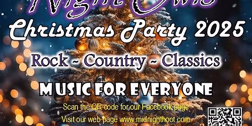 "Christmas Party with Night Owls 2025" 