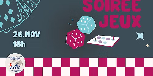Soir\u00e9e Jeux - Novembre