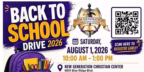 NGCC Back to School Backpack Giveaway!